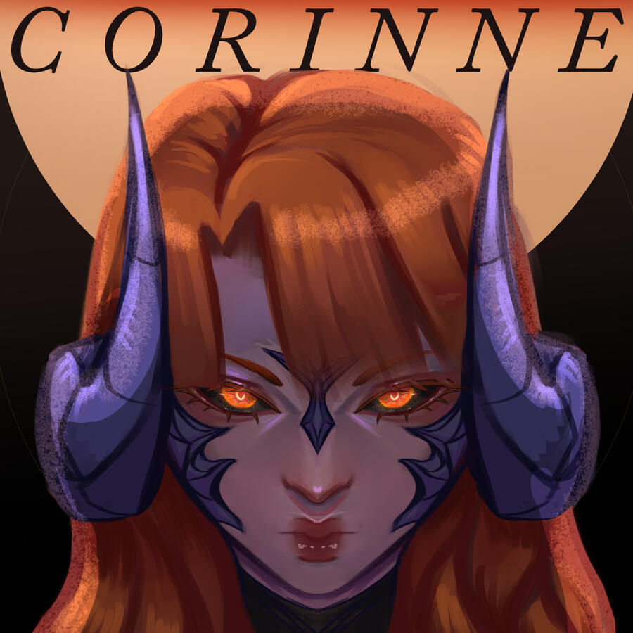 Corinne Full Painting